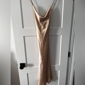 Show Me Your Mumu Champagne Slip Dress